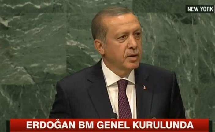 Erdoğan, BM Genel Kurulu'nda BM'yi eleştirdi