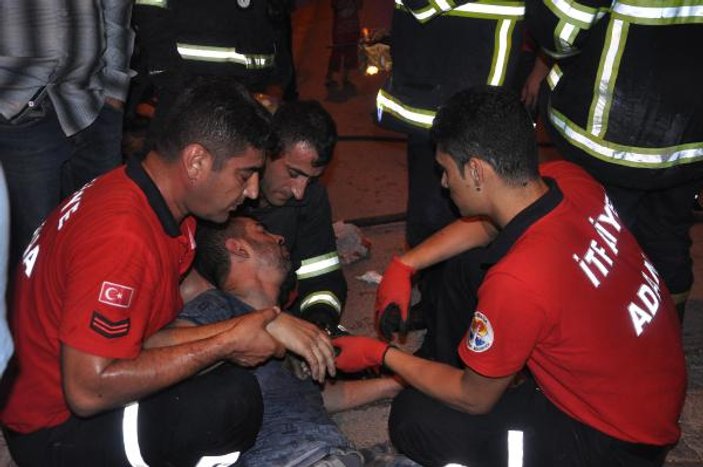 Adana'da intihar girişimi