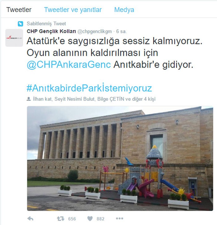 Anıtkabir'e park istemeyen CHP eylem yapacak