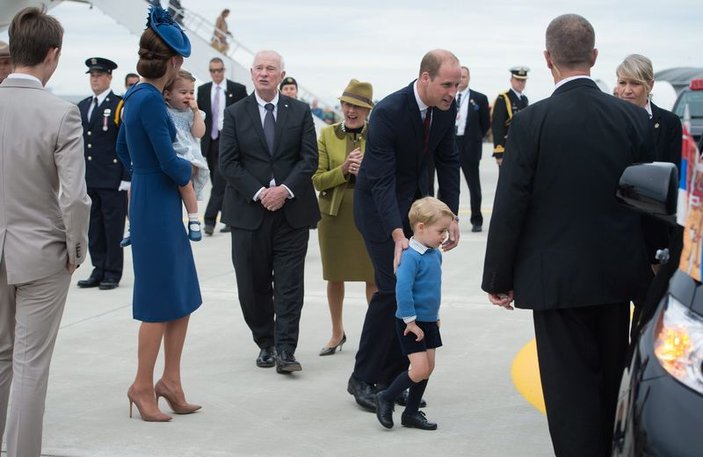 Prens William ve ailesinin Kanada ziyareti