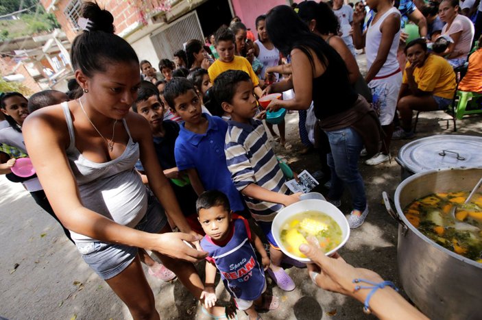 Venezuela'da halkın durumu kritik
