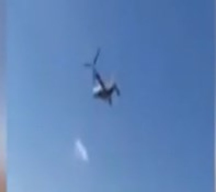 YPG'ye yardım yapan ABD uçakları görüntülendi