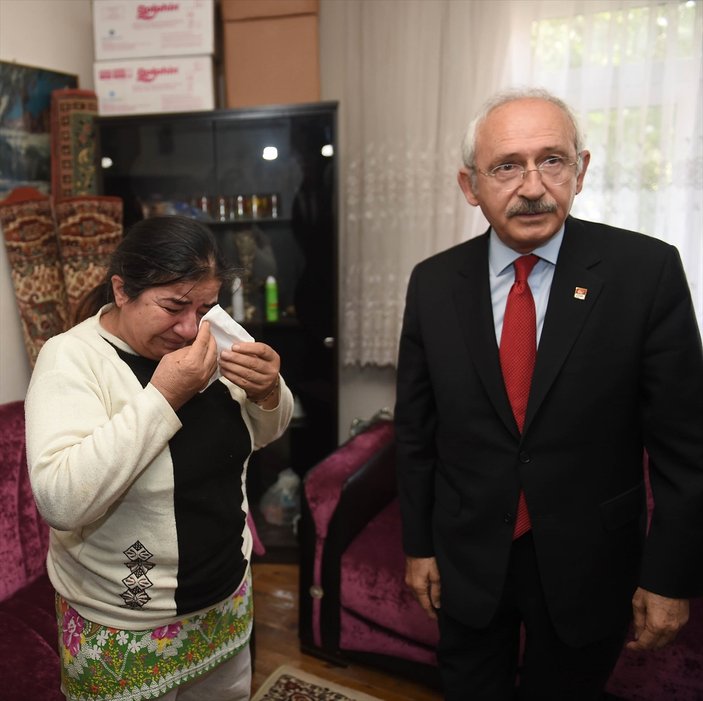 Kılıçdaroğlu'ndan şehit ailelerine ziyaret
