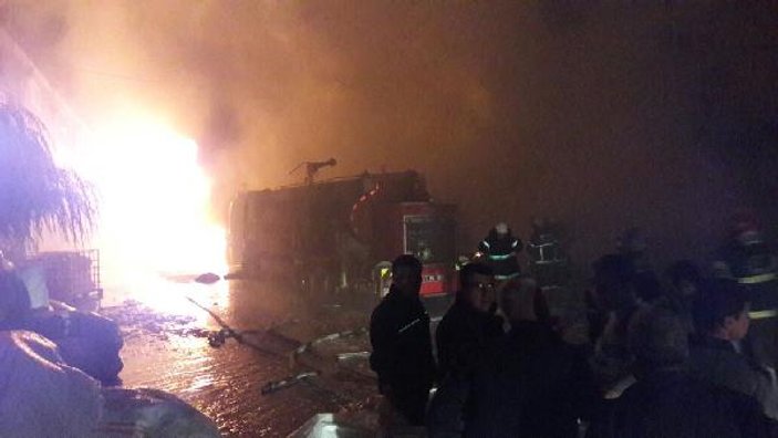Gaziantep'te fabrika yangını: 7 yaralı