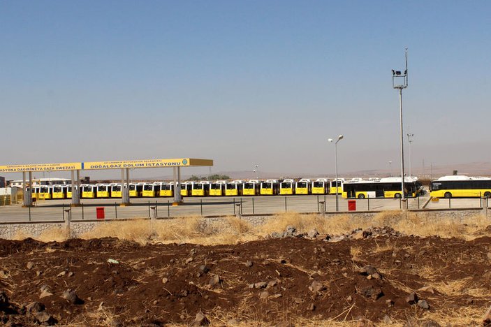 PKK tehdit etti Diyarbakır'da halk otobüsleri kontak kapattı