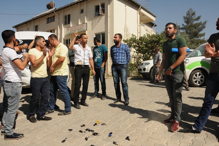 Mardin'de belediye şoförleri isyan ettirdi