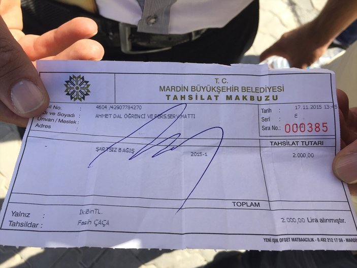 Mardin'de belediye şoförleri isyan ettirdi