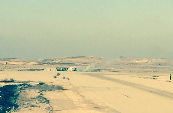 Gazze'ye saldıran İsrail savaş uçağı düştü