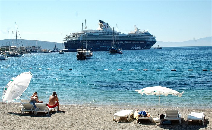 Bodrum'da kruvaziyer turizmi