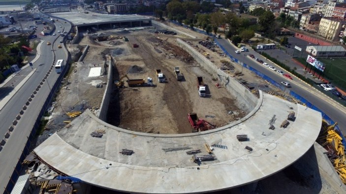 Avrasya Tüneli'nin asfalt çalışması tamamlandı