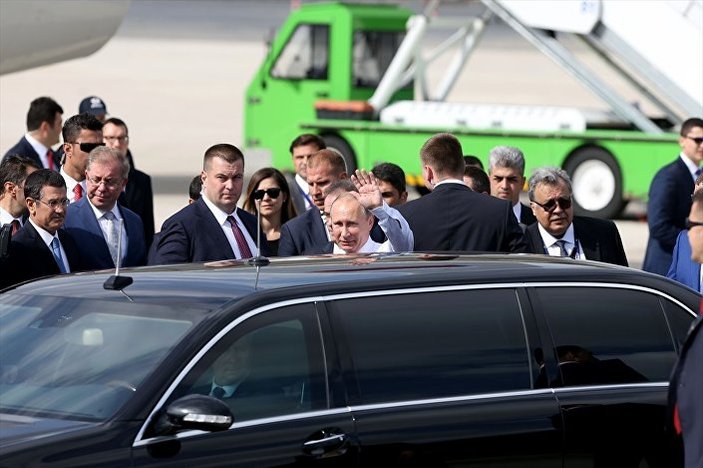 Putin İstanbul'da