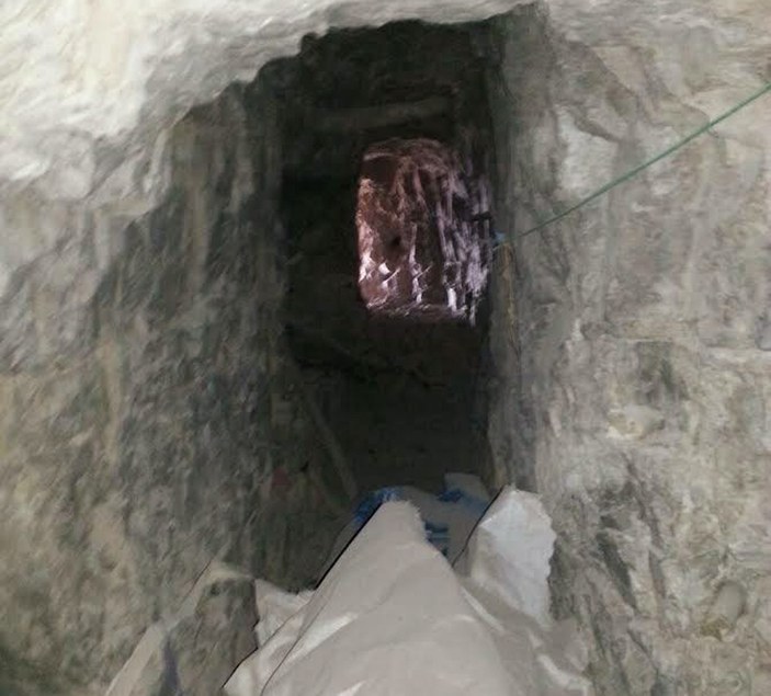PKK’nın mağarasında cephanelik çıktı