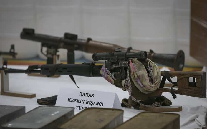 ABD Özel Kuvvetler silahı PKK'nın elinde