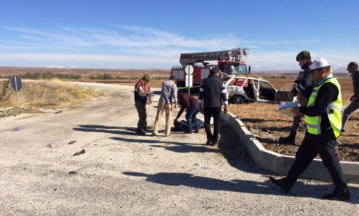 Çorum'da trafik kazası: 4 ölü, 3 yaralı