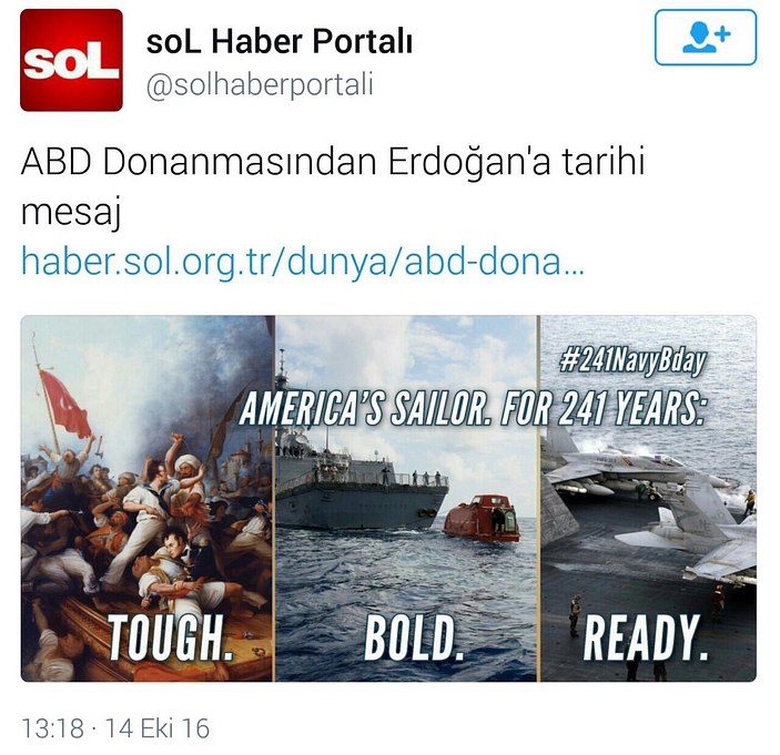 Türk solunun ABD sevgisi