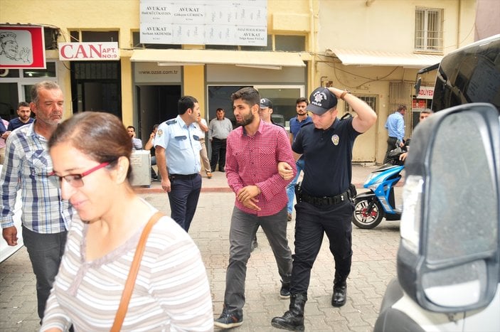 Adana'da polise saldıran öğrencilere tutuklama