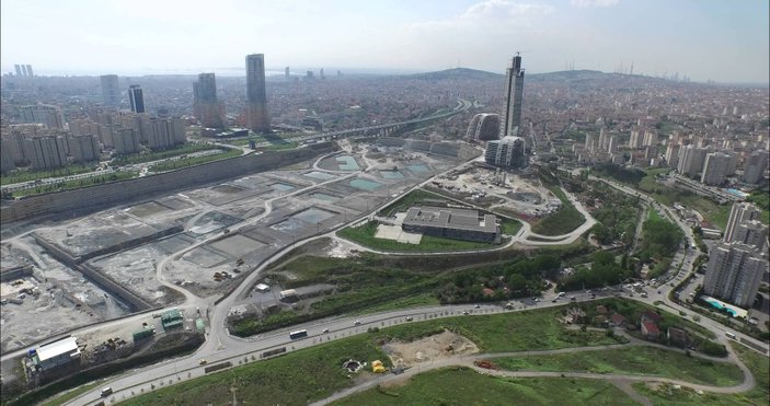 İstanbul Finans Merkezi'nde çalışmalar sürüyor