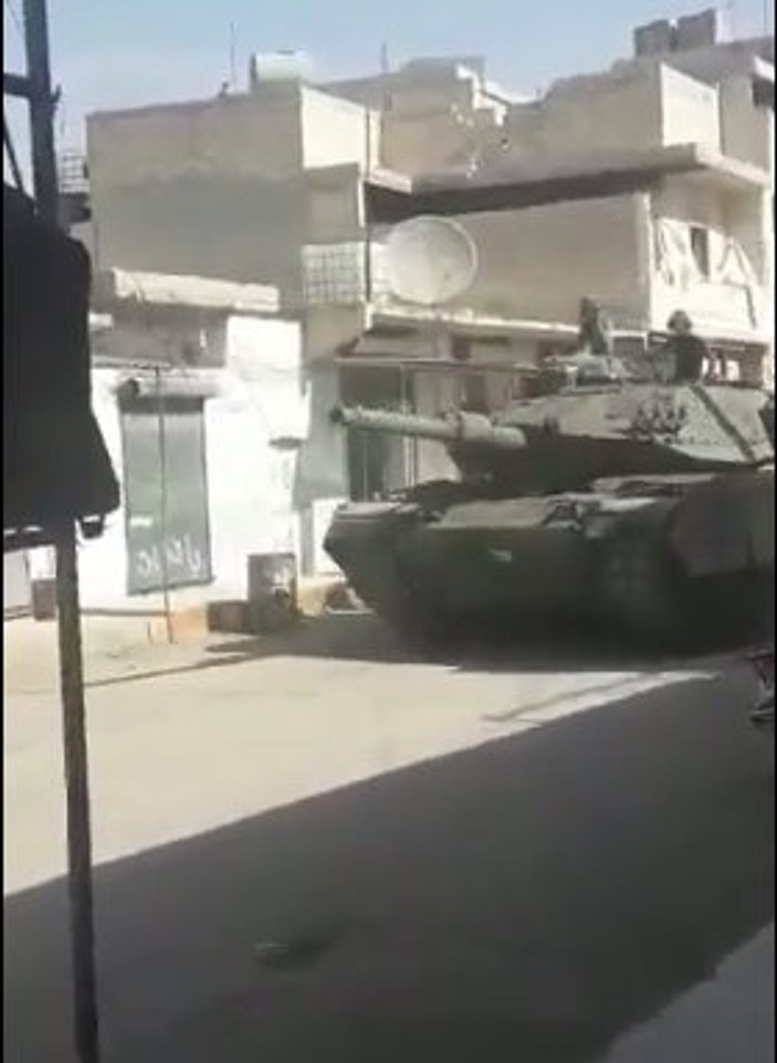 Türk tankları Mare'de