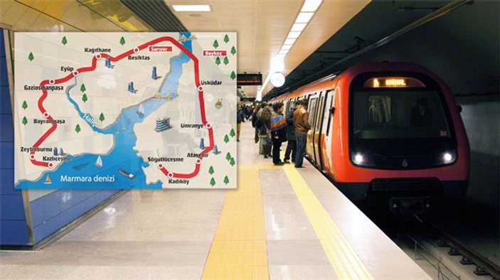 İstanbul'un 'çevre yolu metrosu'nun detayları belli oldu