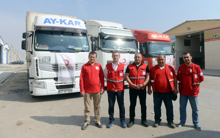 Türkiye'nin yardım eli Erbil’e ulaştı