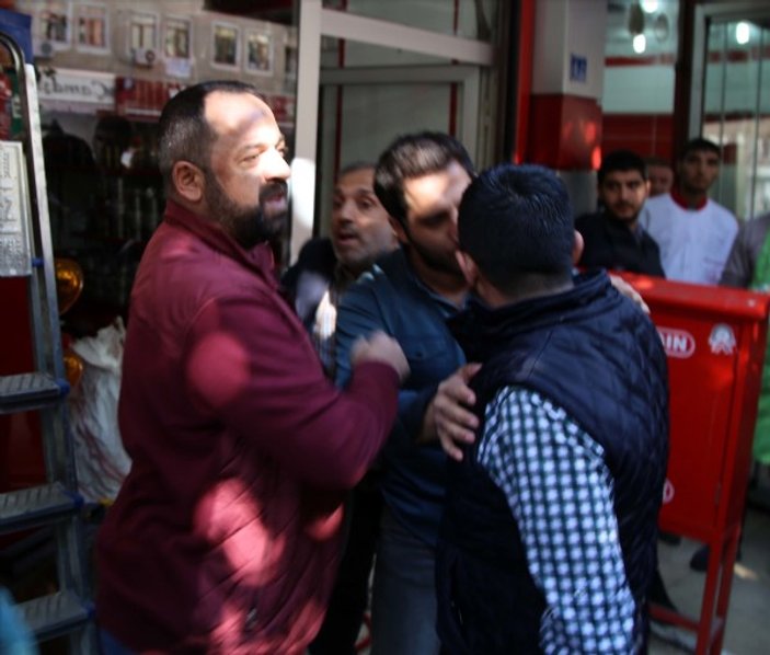 Diyarbakır'da esnaftan HDP'lilere tepki