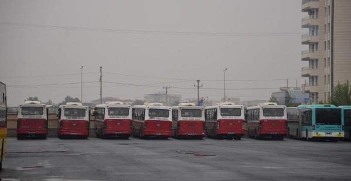 Diyarbakır'da otobüsler tekrar çalışmadı