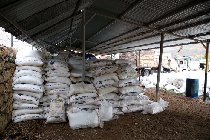 Diyarbakır'da 157 ton amonyum nitrat ele geçirildi