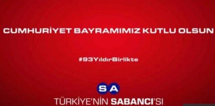 Aşırı mezhepçi PKK sevici sitede Sabancı reklamı