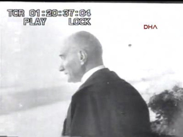Atatürk'ün 29 Ekim kutlamalarındaki görüntüleri yayınlandı