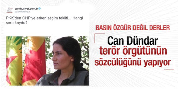 Cumhuriyet PKK'nın ve FETÖ'nün yayın organı gibi olmuştu