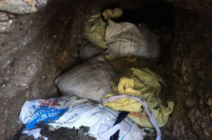 Diyarbakır'da bomba yüklemek için açılan tünel bulundu