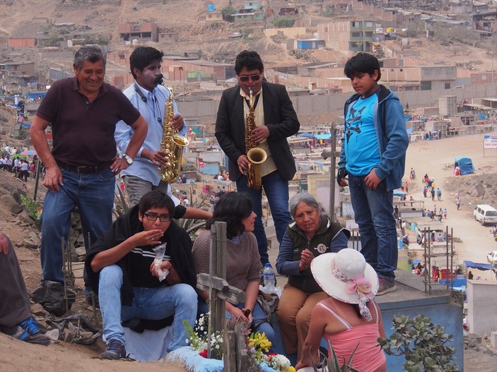 Peru'da ölüler günü festivali