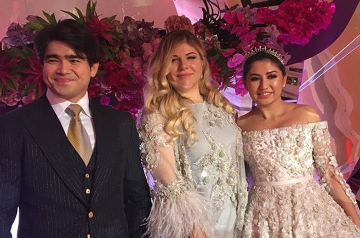 Rusya'da 1 milyon liralık düğün