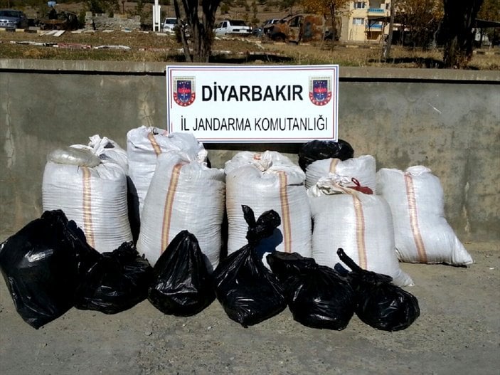 Diyarbakır Lice'de uyuşturucu operasyonu