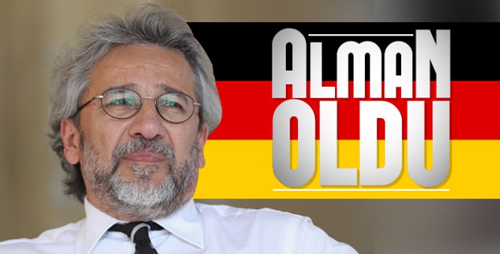 Can Dündar telefon geriliminde Almanların yanında