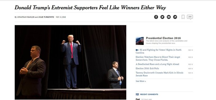 New York Times'ın Trump çarkı