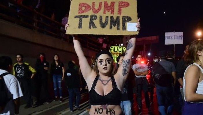 ABD'de Trump karşıtı gösteriler devam ediyor