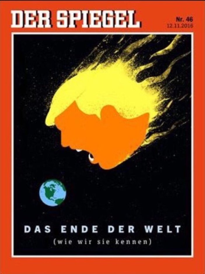 Der Spiegel Trump'ı kapağına taşıdı
