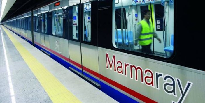 Marmaray 3 yılda 165 milyon yolcu taşıdı