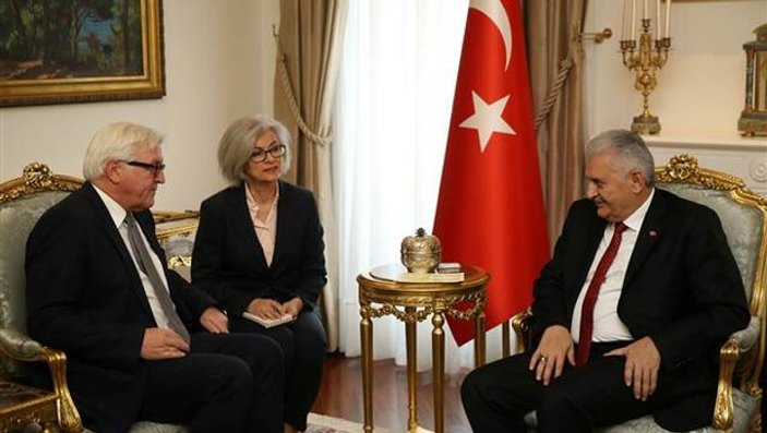 Cumhurbaşkanı Erdoğan Steinmeier'ı kabul etti