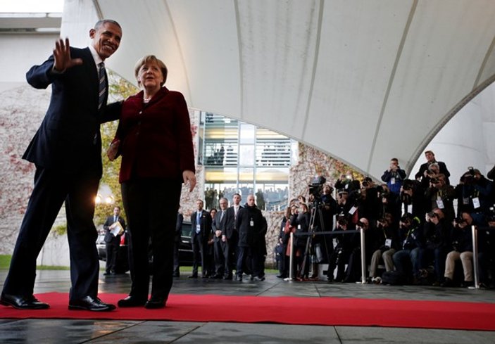 Obama'dan Merkel'e veda busesi