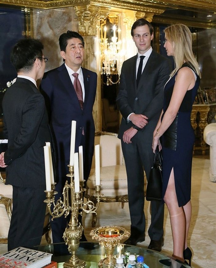 Trump ve Abe New York'ta görüştü