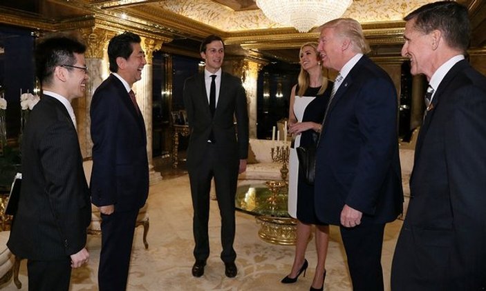 Trump ve Abe New York'ta görüştü