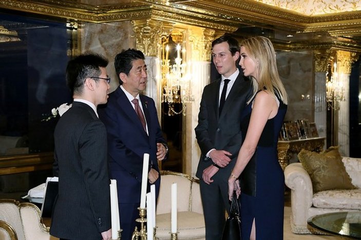 Trump ve Abe New York'ta görüştü