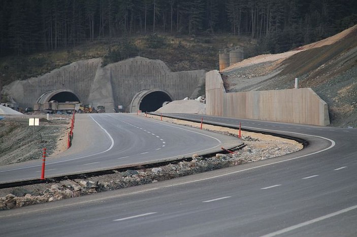 Türkiye'de 2023 yılına kadar 470 tünel hizmete girecek