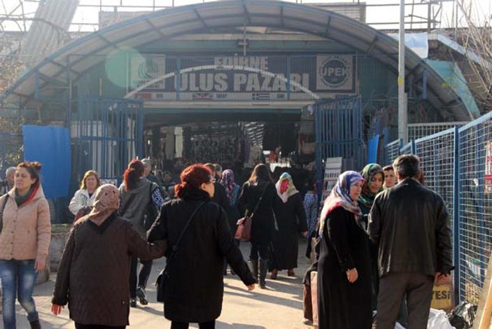 Bulgar ve Yunanlar alışverişlerini Edirne'de yapıyor