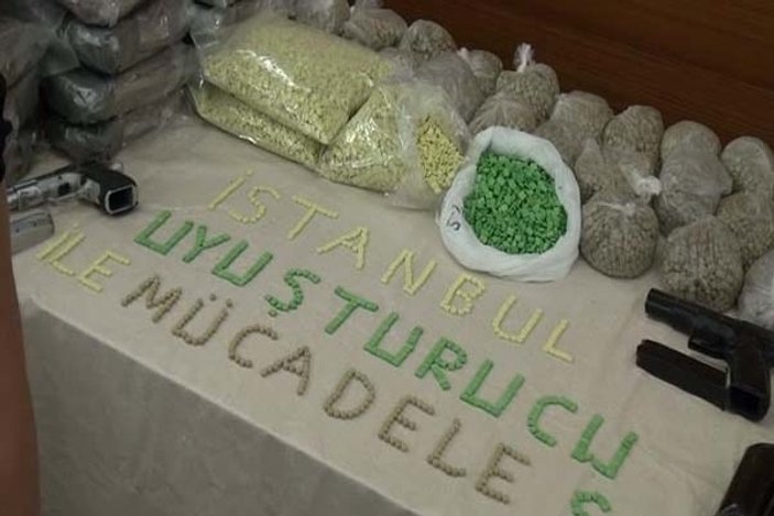 İstanbul'da 20 milyon TL'lik uyuşturucu baskını