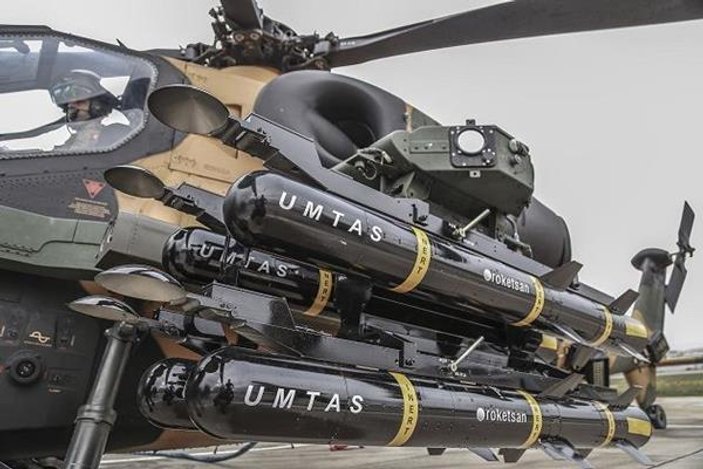 Milli helikopter ATAK'a milli füze UMTAS