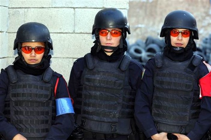 Afgan kadın polisler Sivas'ta eğitiliyor