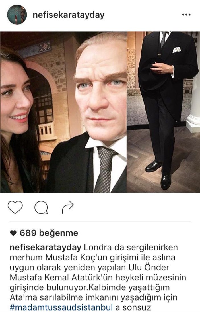 Kemalistler Madame Tussauds müzesine akın ediyor